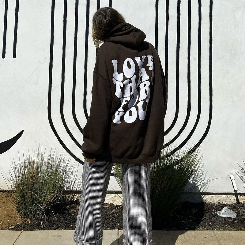 Bluza z napisem unisex