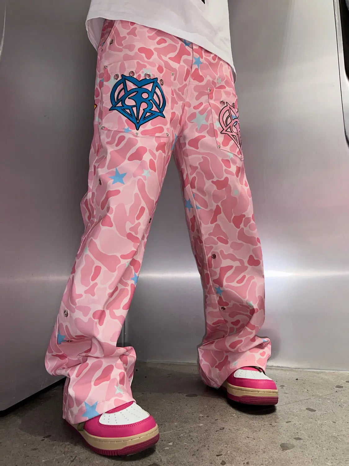 Jeansy w stylu baggy