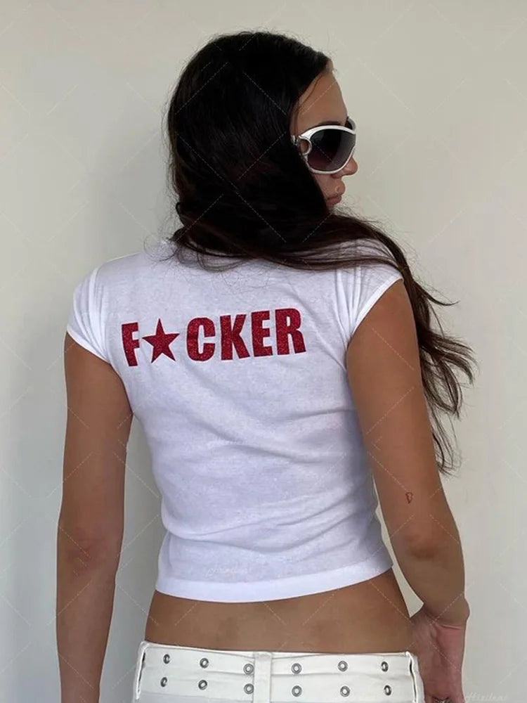 T-shirt z nadrukiem vintage