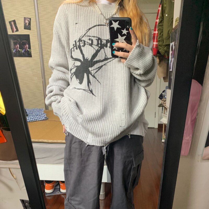 Sweter ze wzorem