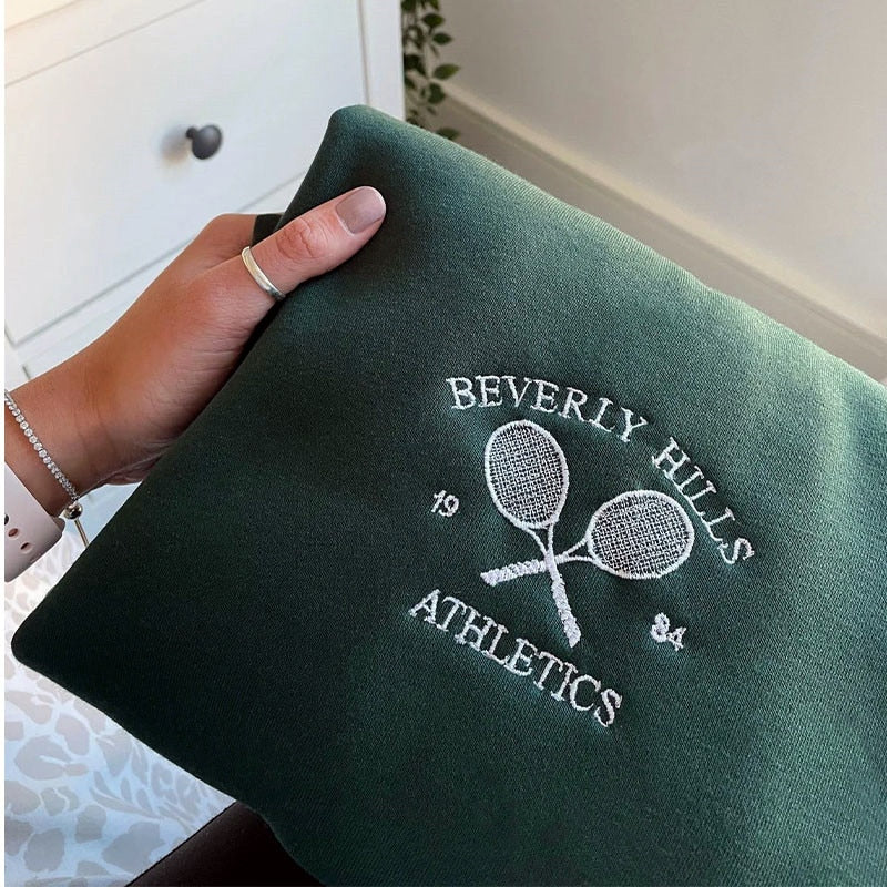 Zielona bluza z nadrukiem