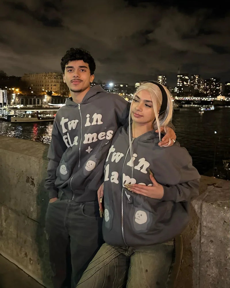 Bluza z nadrukami unisex
