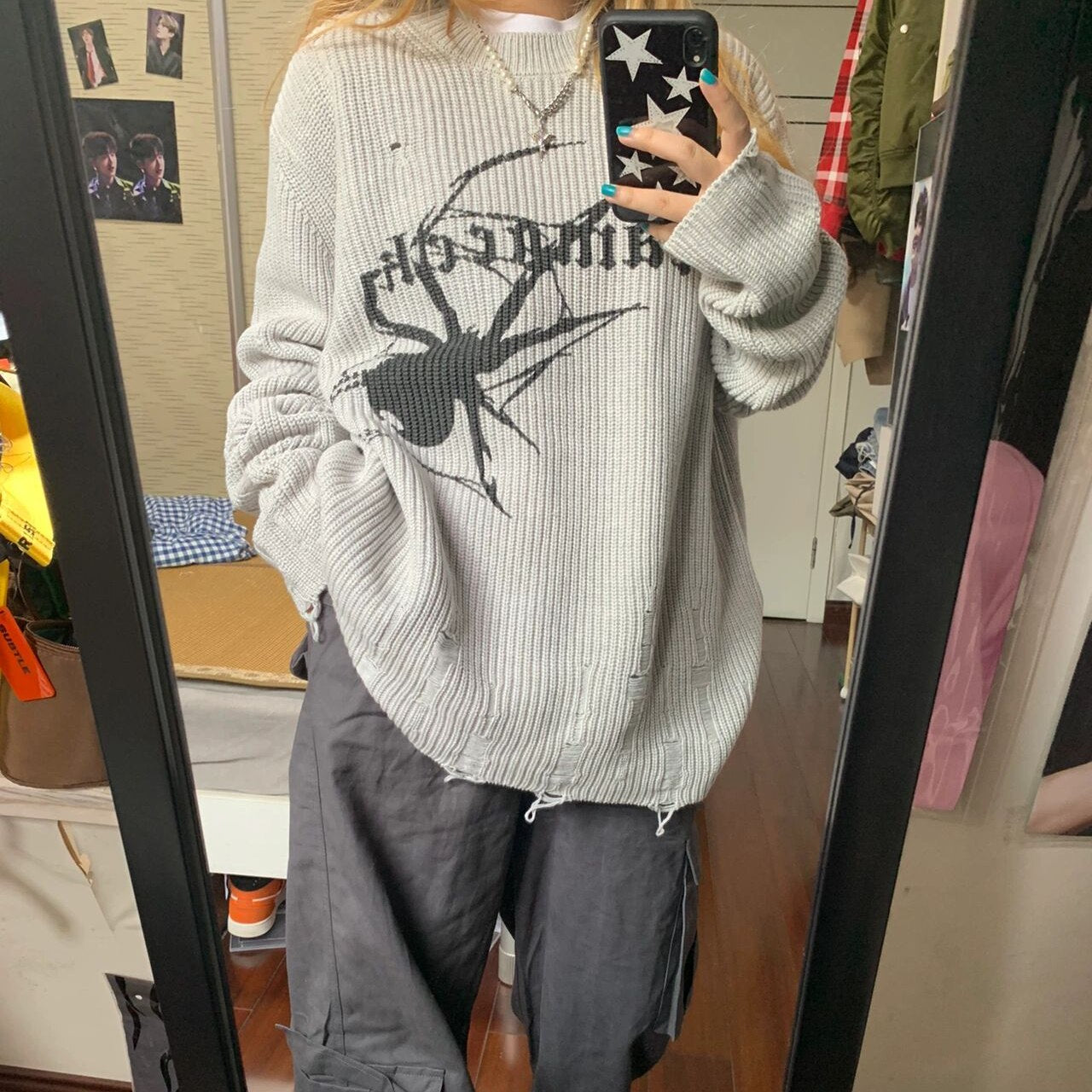 Sweter ze wzorem