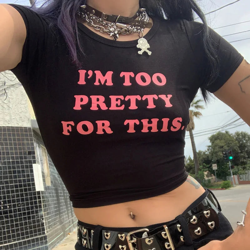 T-shirt z napisem vintage