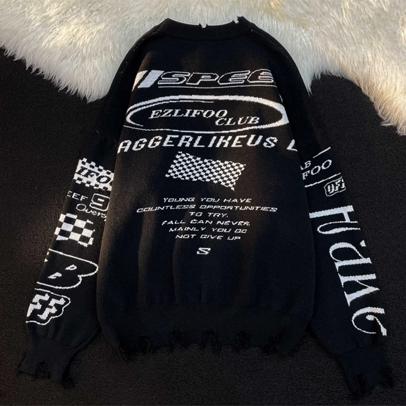 Sweter ze wzorem