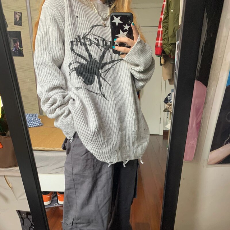Sweter ze wzorem