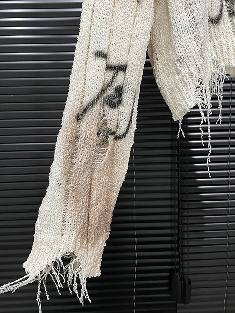 Sweter w stylu vintage