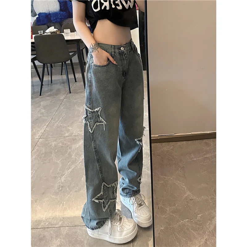 Jeansy z naszywkami