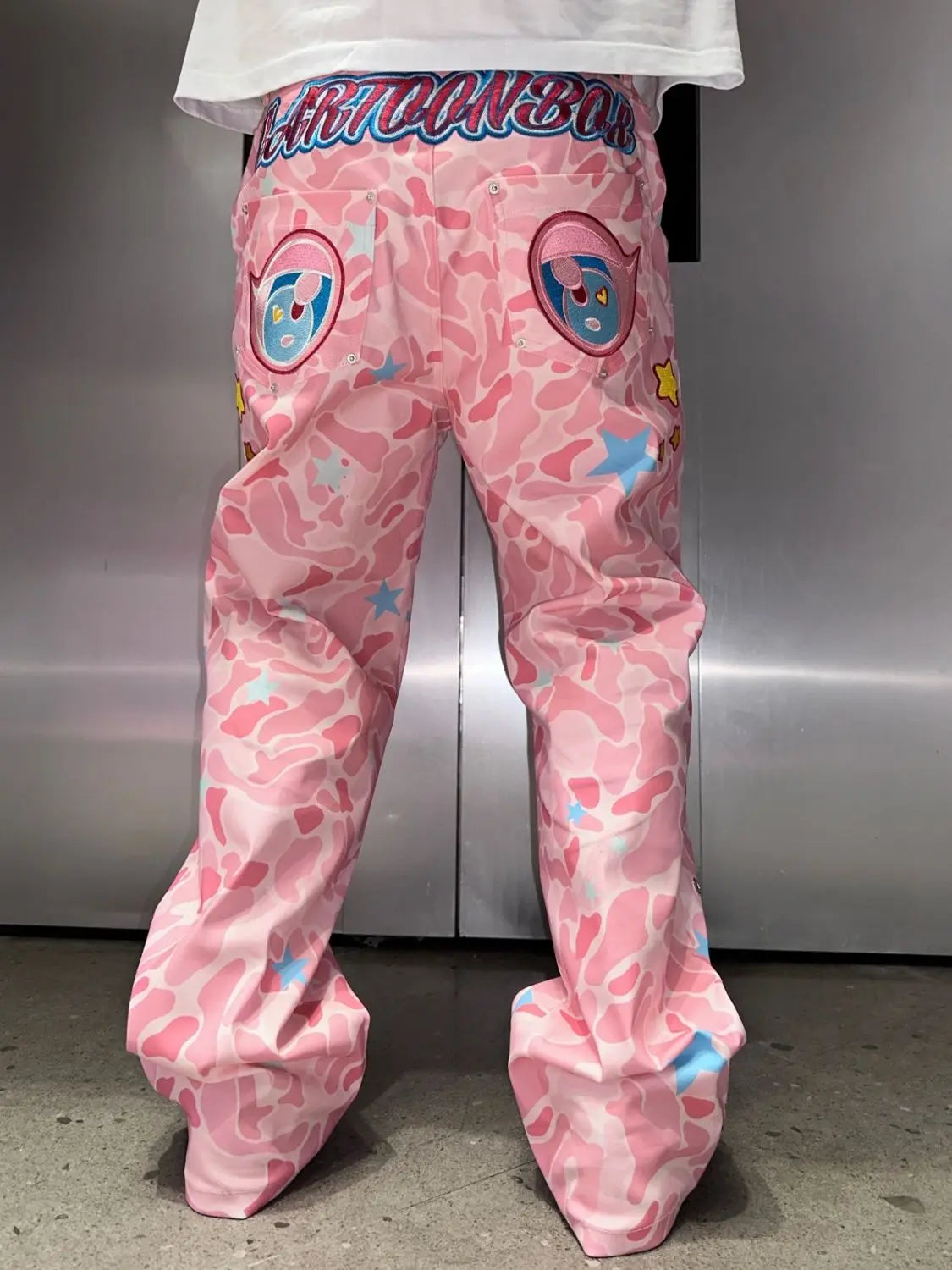 Jeansy w stylu baggy