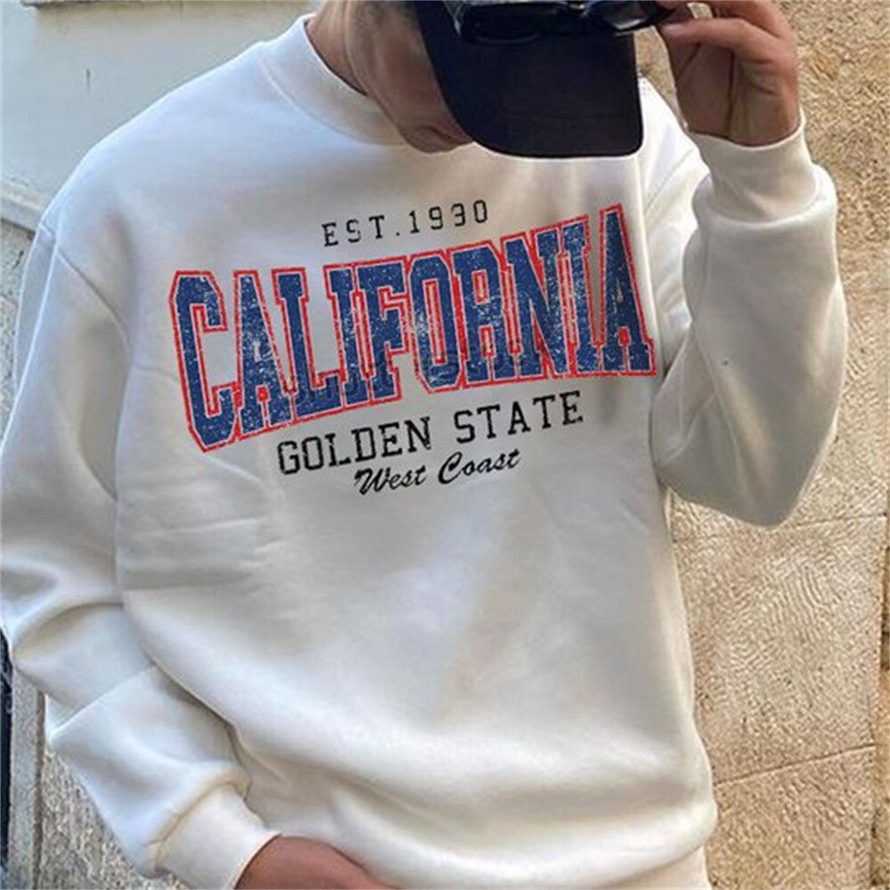 Bluza vintage z nadrukiem