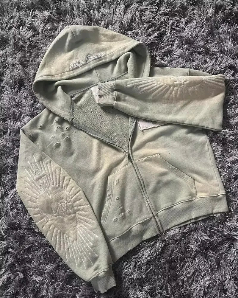 Bluza z naszywkami