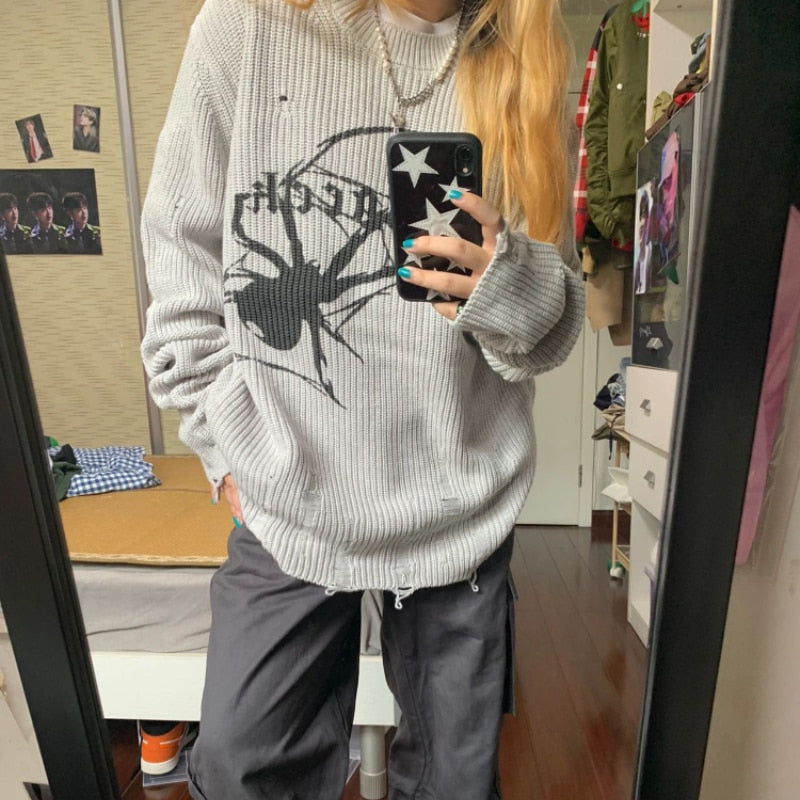 Sweter ze wzorem