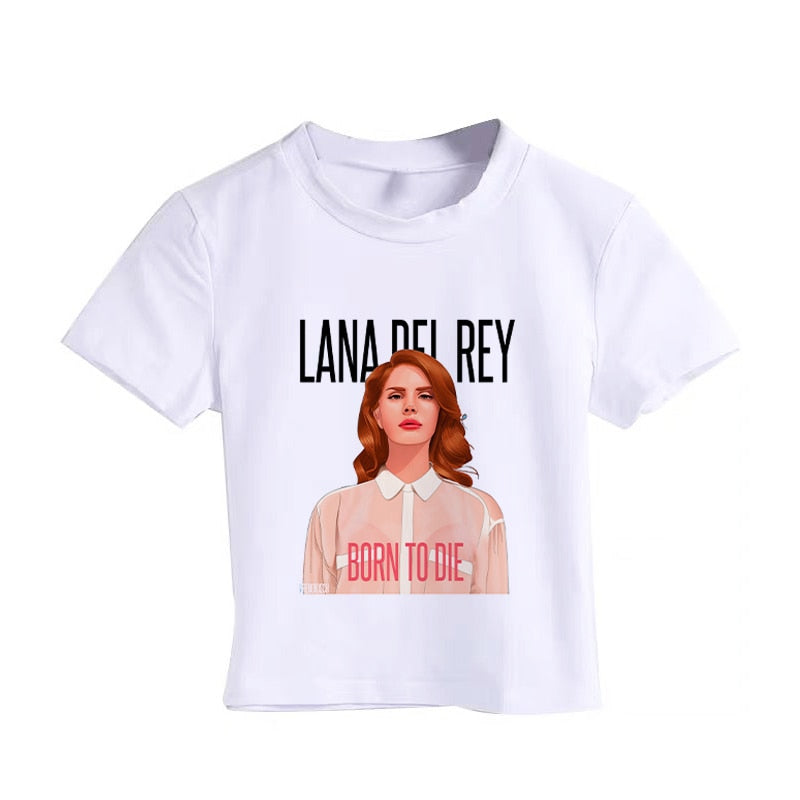 Lana Del Ray - crop top(s)