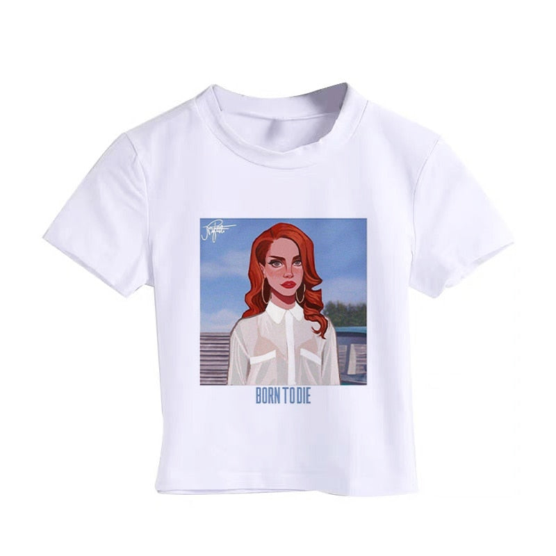 Lana Del Ray - crop top(s)